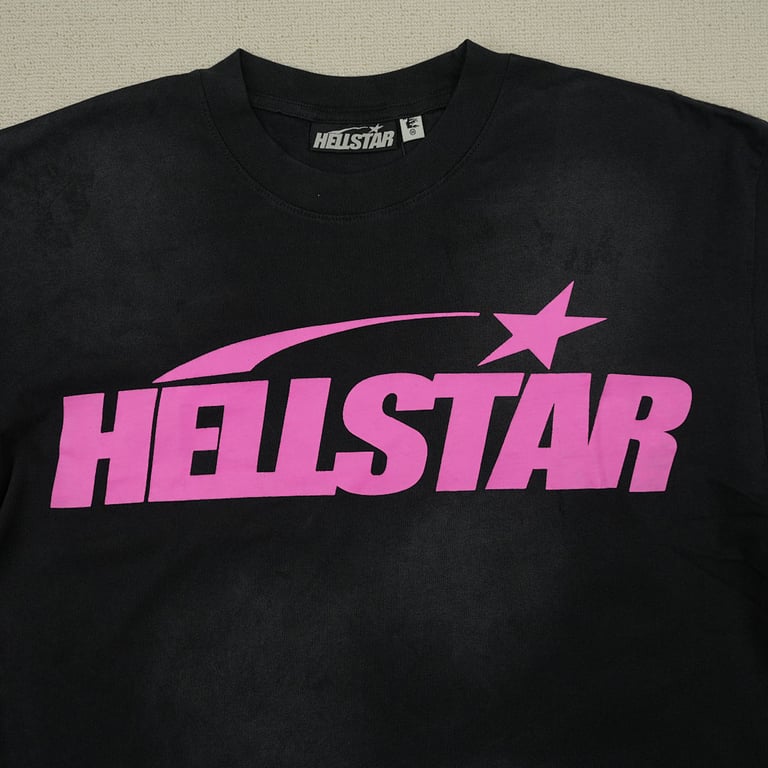 Hellstar Classic T-shirt Black/Pink - 9
