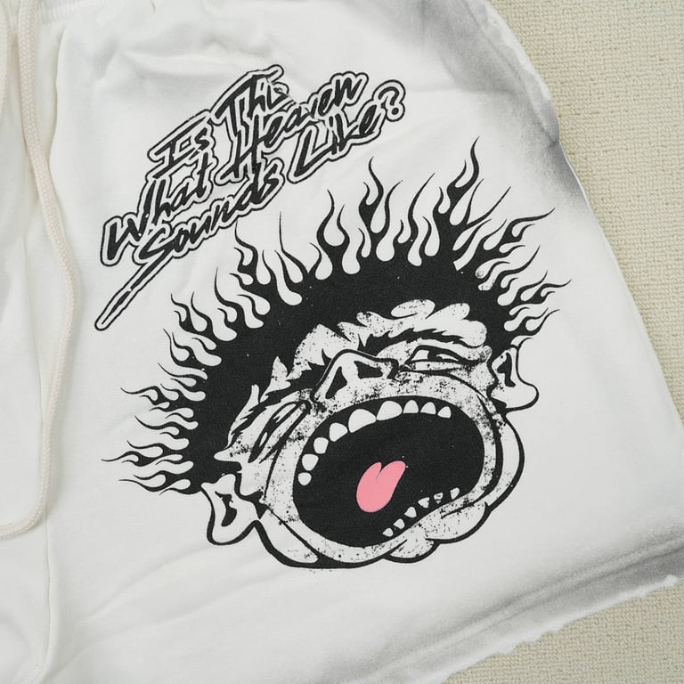 Hellstar Records Shorts White - 11