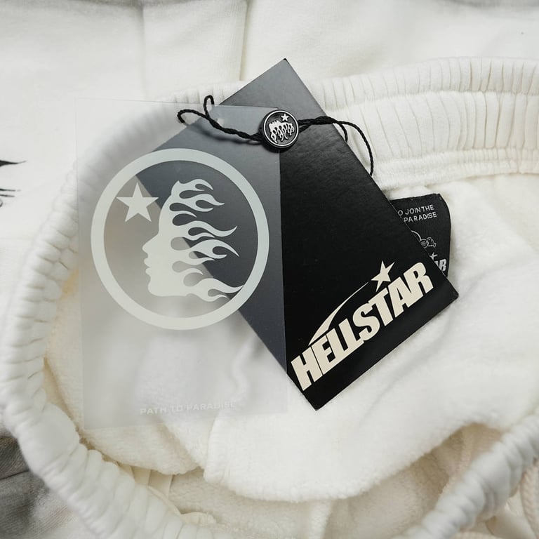 Hellstar Records Shorts White - 4