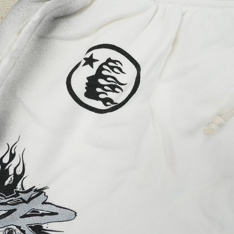 Hellstar Records Shorts White - 9