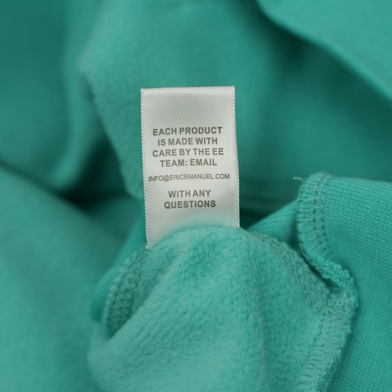 Eric Emanuel EE V2 Hoodie Teal - 18