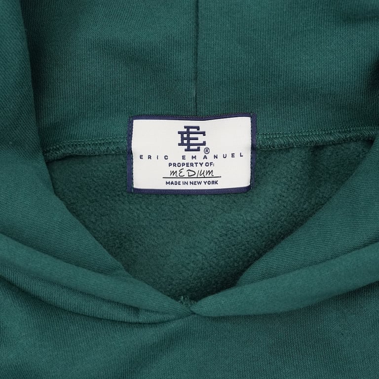 Eric Emanuel EE Lightweight V2 Hoodie Forest Green - 7