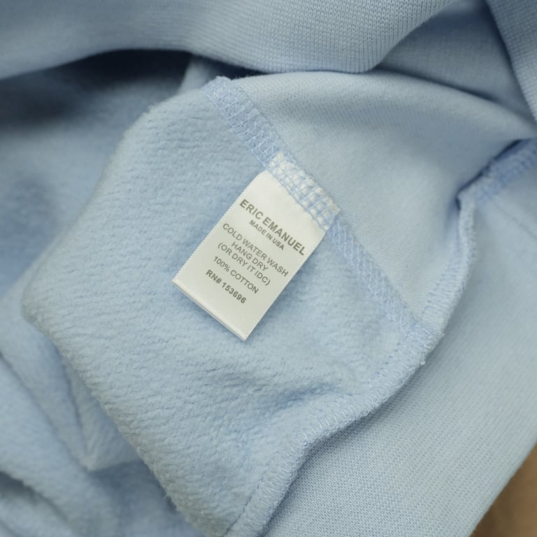 Eric Emanuel EE Lightweight V2 Hoodie Kentucky Blue - 14