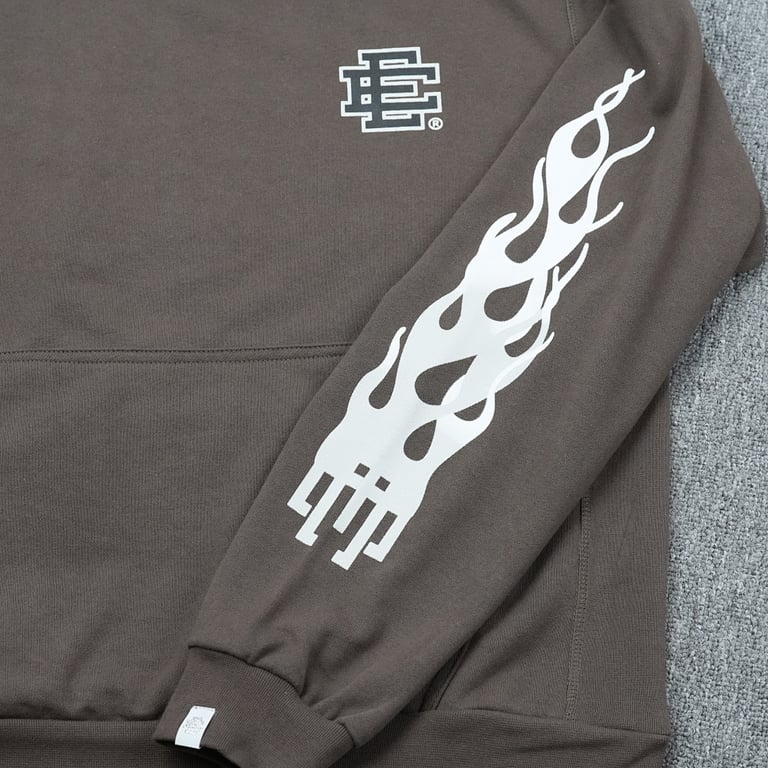 Eric Emanuel EE Basic Hoodie (SS23) Coffee - 4