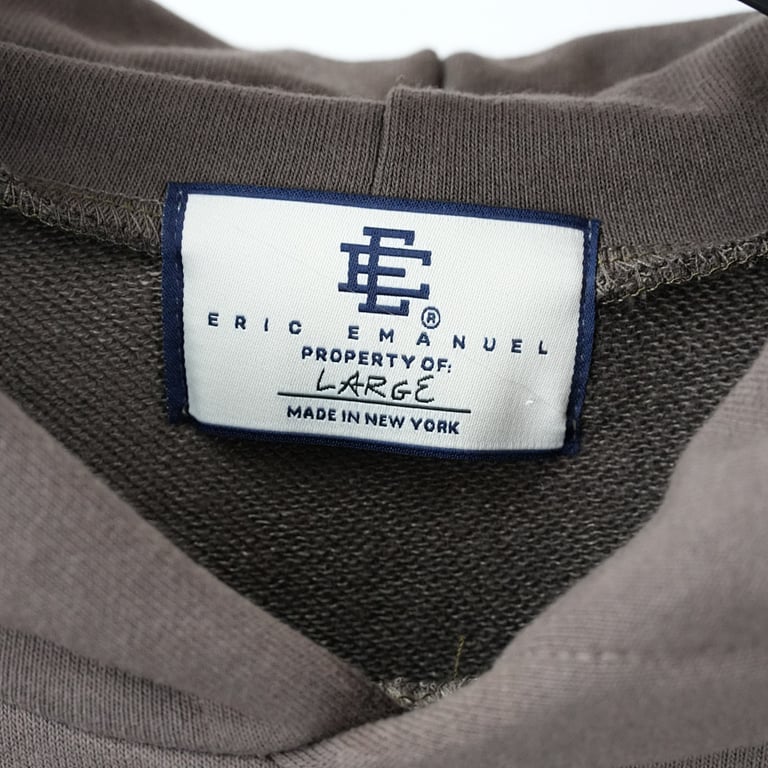 Eric Emanuel EE Basic Hoodie (SS23) Coffee - 8