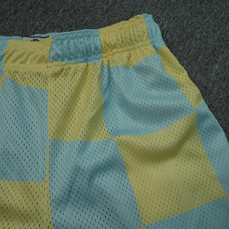 Eric Emanuel EE Basic Short Blue Yellow Wavy Flag - 5