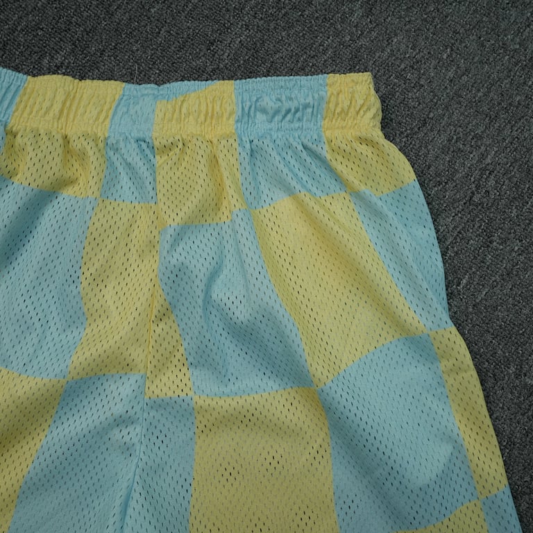 Eric Emanuel EE Basic Short Blue Yellow Wavy Flag - 9