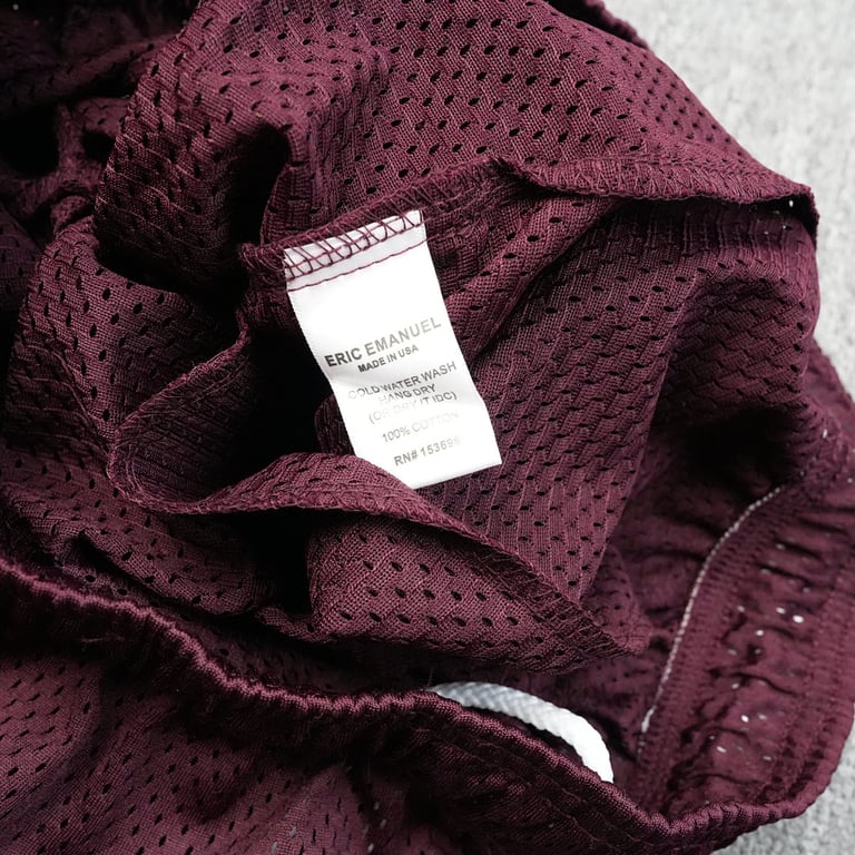 Eric Emanuel EE Basic Short Maroon/Tonal Maroon - 5
