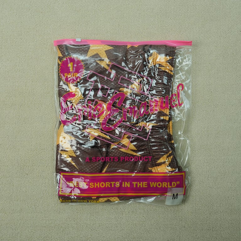 Eric Emanuel x BAPE Miami Basic Short Brown/Yellow - 4