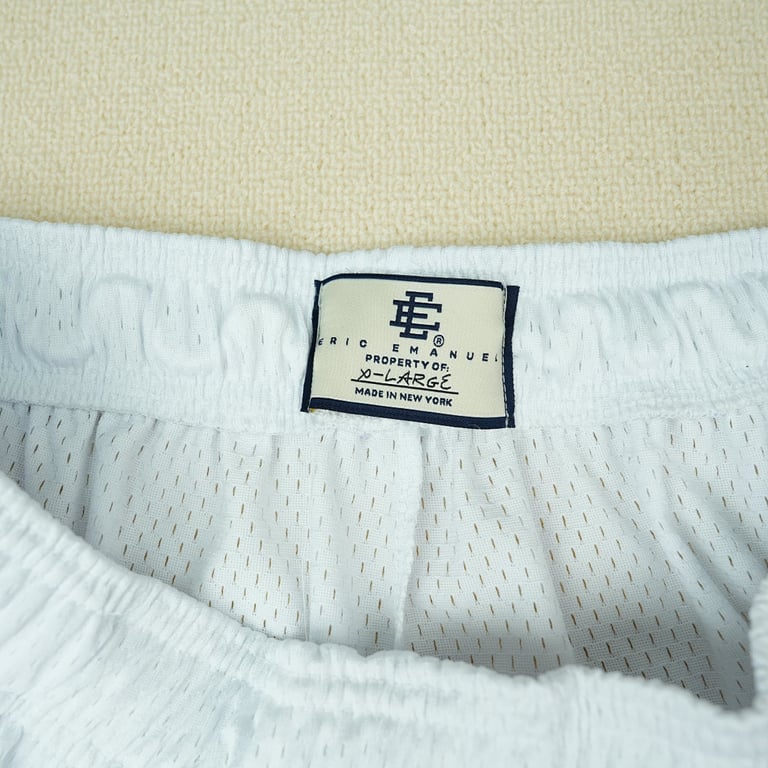 Eric Emanuel EE Basic Short White/Metallic Silver - 10