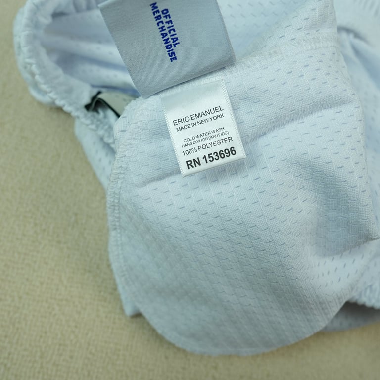 Eric Emanuel EE Basic Short SS24 White/Navy - 12