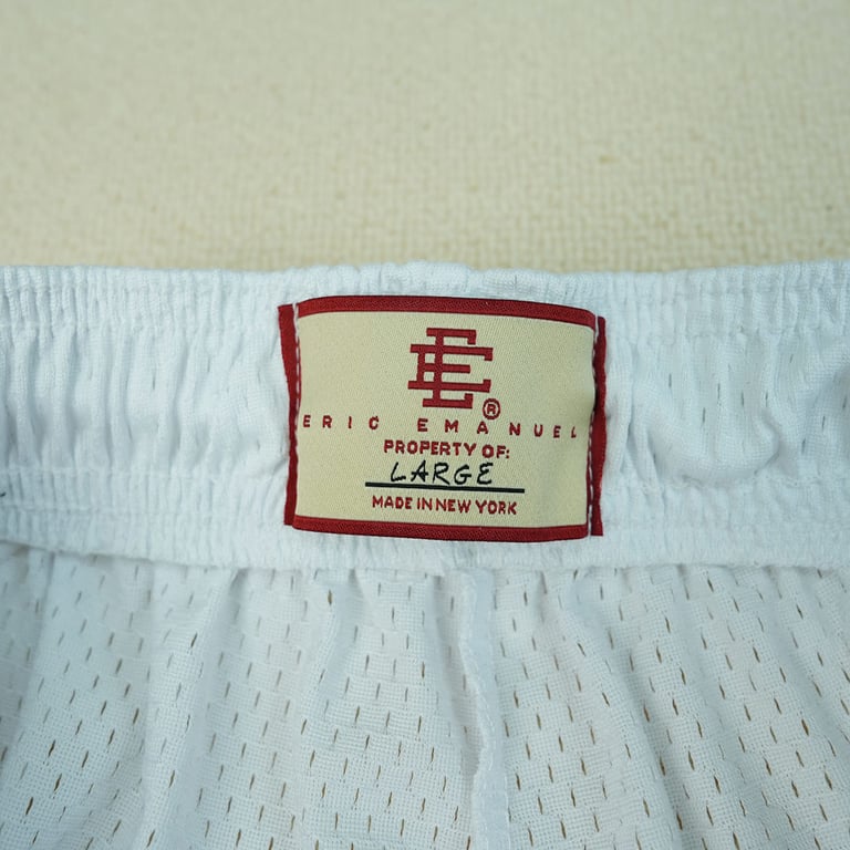 Eric Emanuel EE Basic Short White/Grey/Maroon - 12