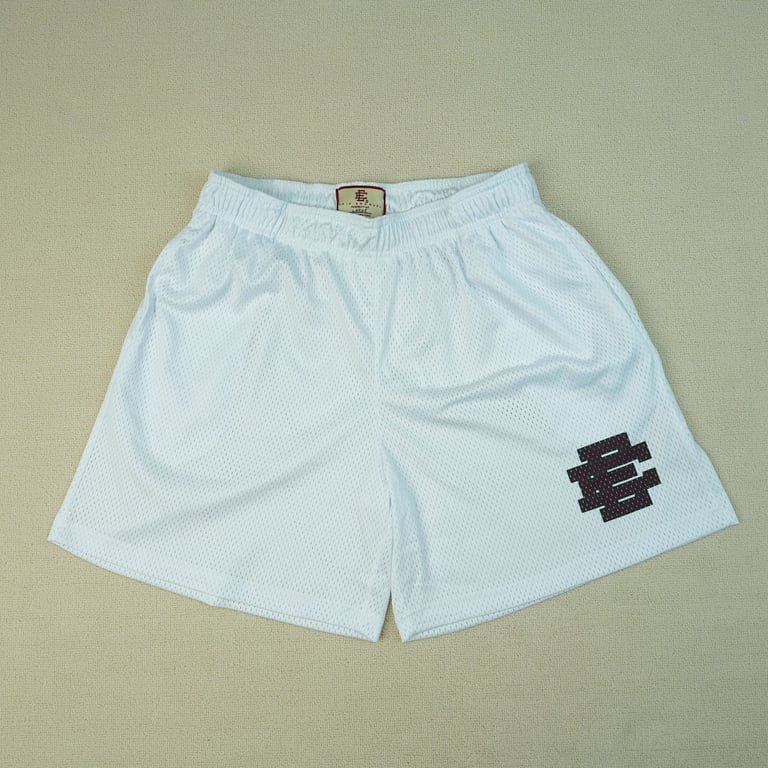 Eric Emanuel EE Basic Short White/Grey/Maroon - 6