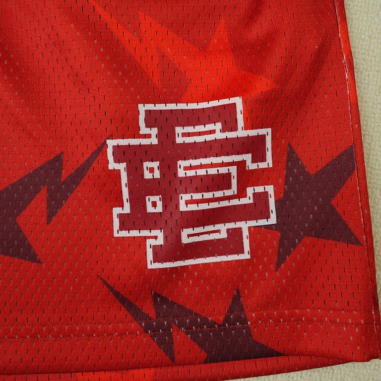 Eric Emanuel x BAPE EE Basic Short Red - 5