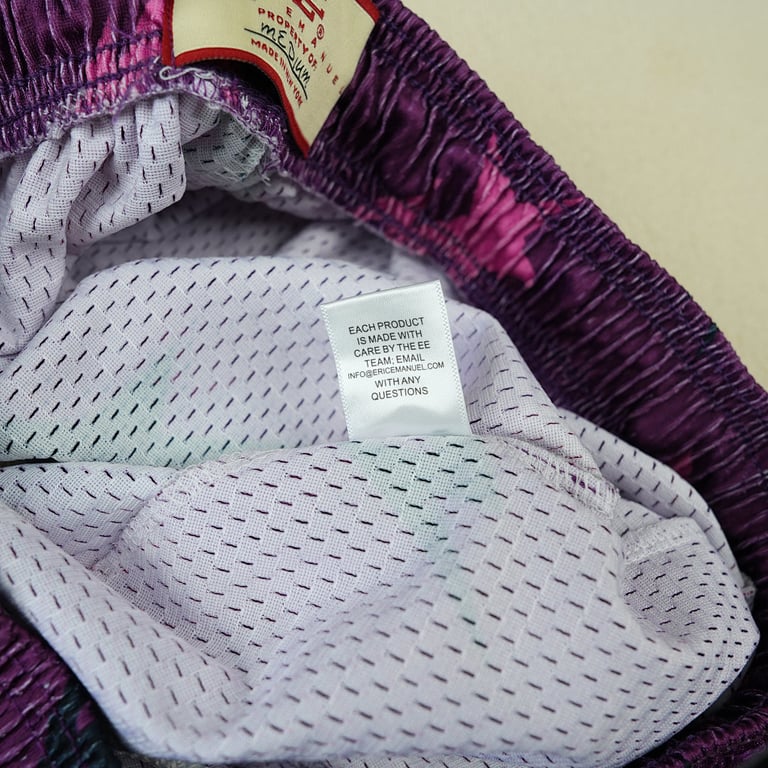 Eric Emanuel x BAPE Miami Basic Short Purple/Pink/Black - 10