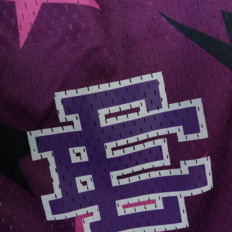 Eric Emanuel x BAPE Miami Basic Short Purple/Pink/Black - 14