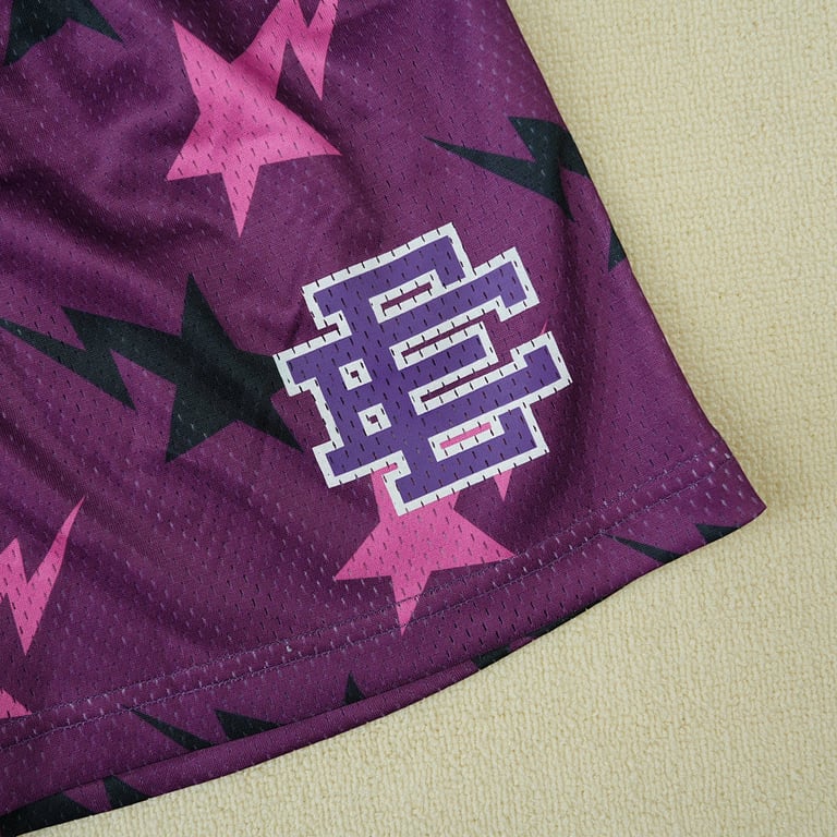 Eric Emanuel x BAPE Miami Basic Short Purple/Pink/Black - 6