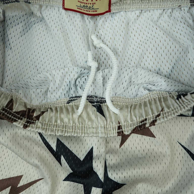Eric Emanuel x BAPE EE Basic Short Cream/Brown/Navy - 9