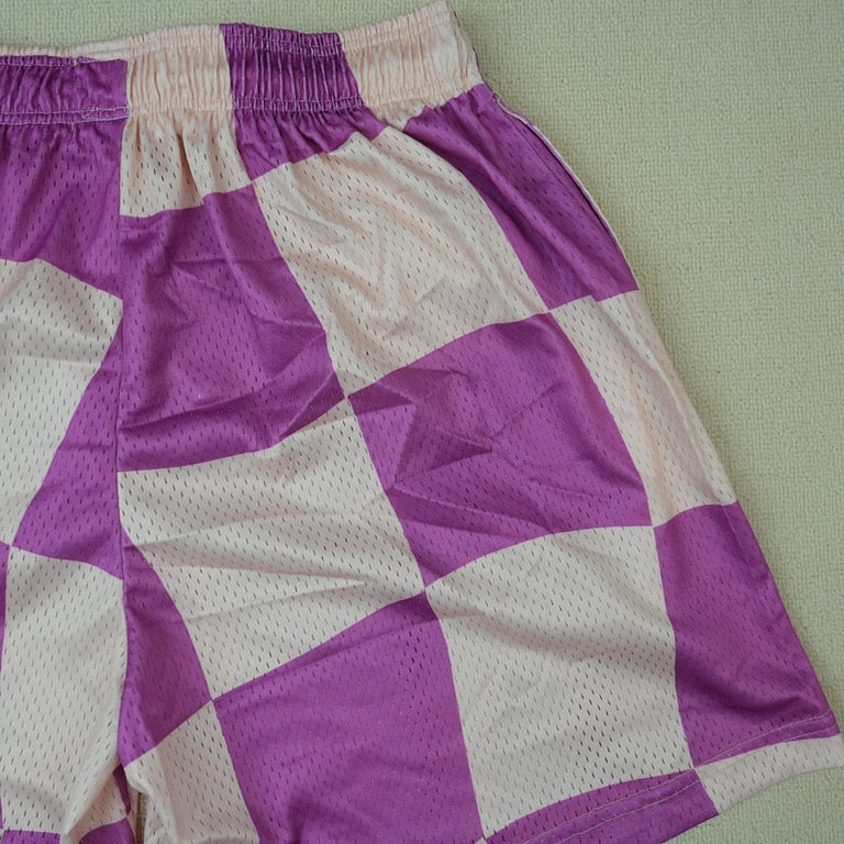 Eric Emanuel EE Basic Short Purp Pink Wavy Flag - 13