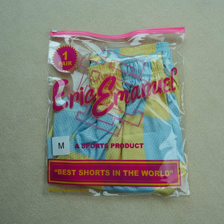 Eric Emanuel EE Basic Short Blue Yellow Wavy Flag - 4