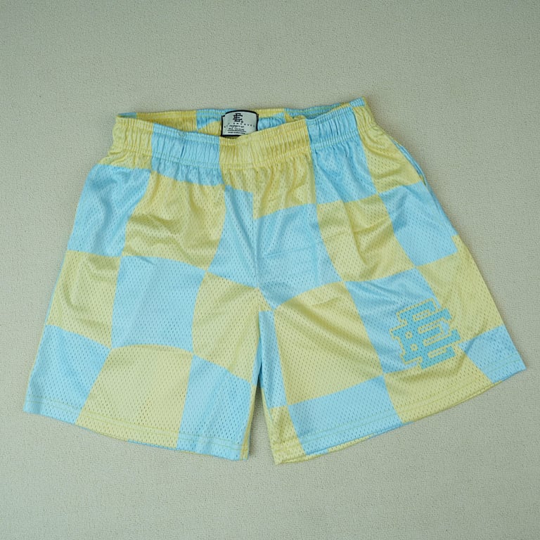 Eric Emanuel EE Basic Short Blue Yellow Wavy Flag - 6