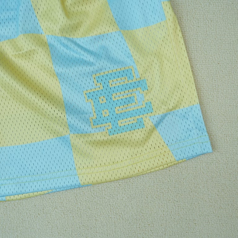 Eric Emanuel EE Basic Short Blue Yellow Wavy Flag - 9