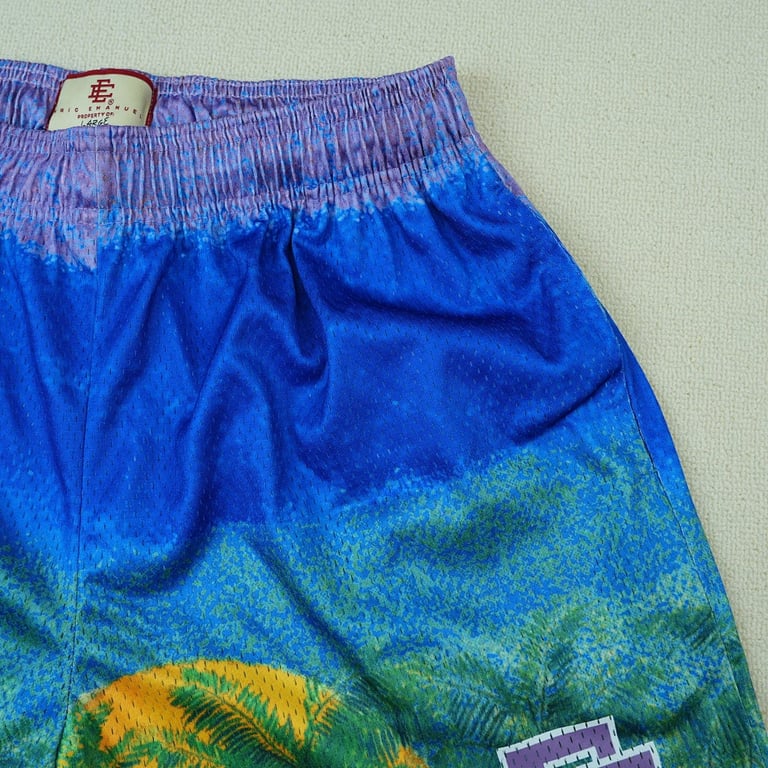 Eric Emanuel EE Basic Short Blue Purple Palm - 19