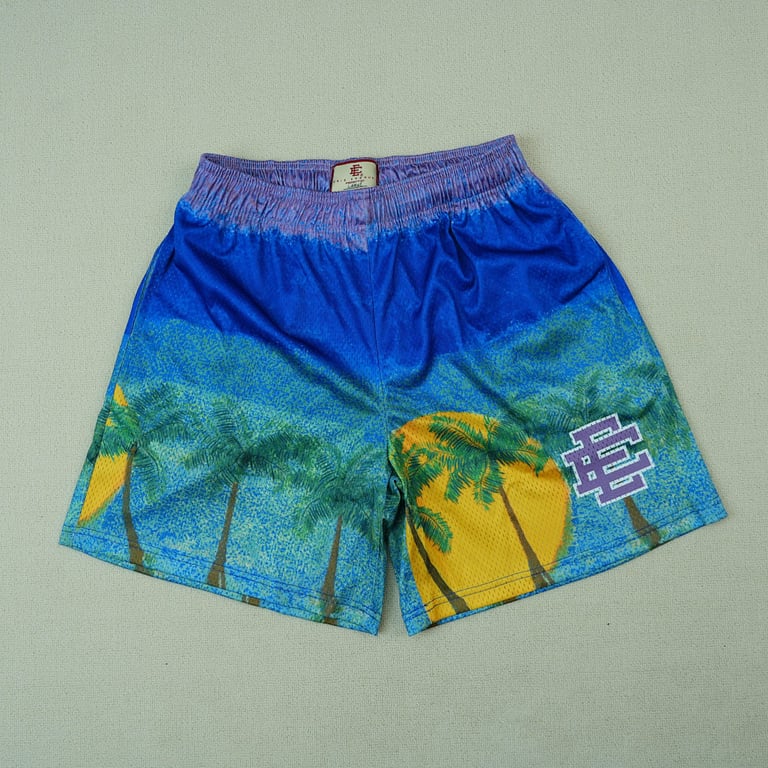 Eric Emanuel EE Basic Short Blue Purple Palm - 6
