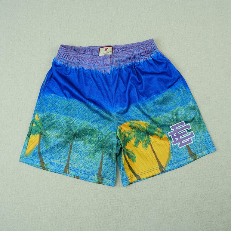 Eric Emanuel EE Basic Short Blue Purple Palm - 7