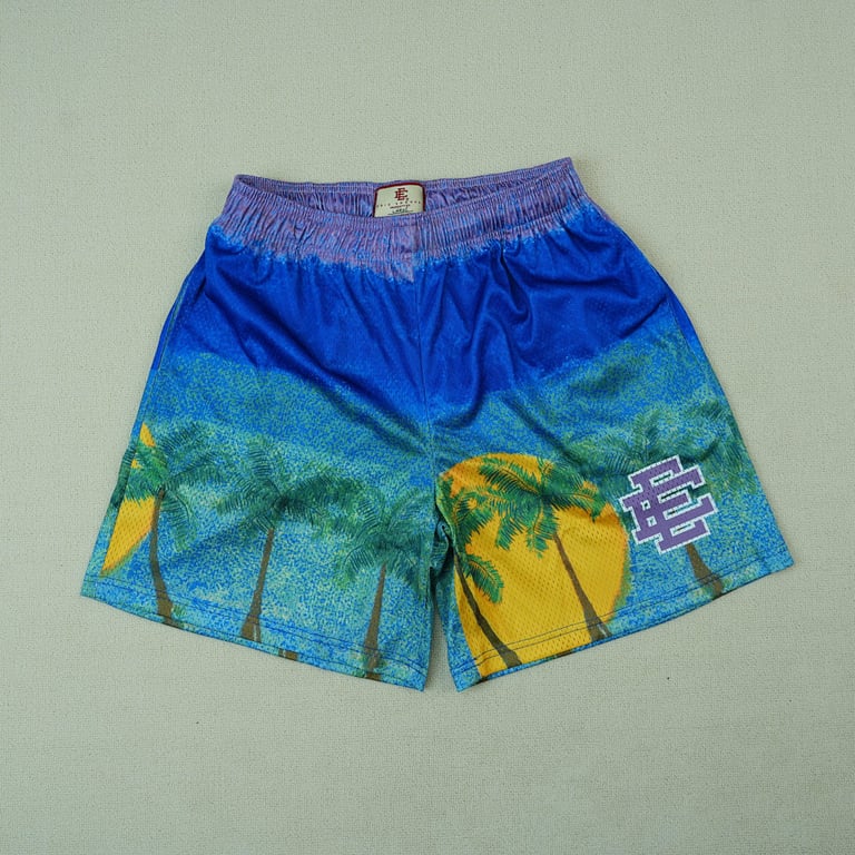 Eric Emanuel EE Basic Short Blue Purple Palm - 8