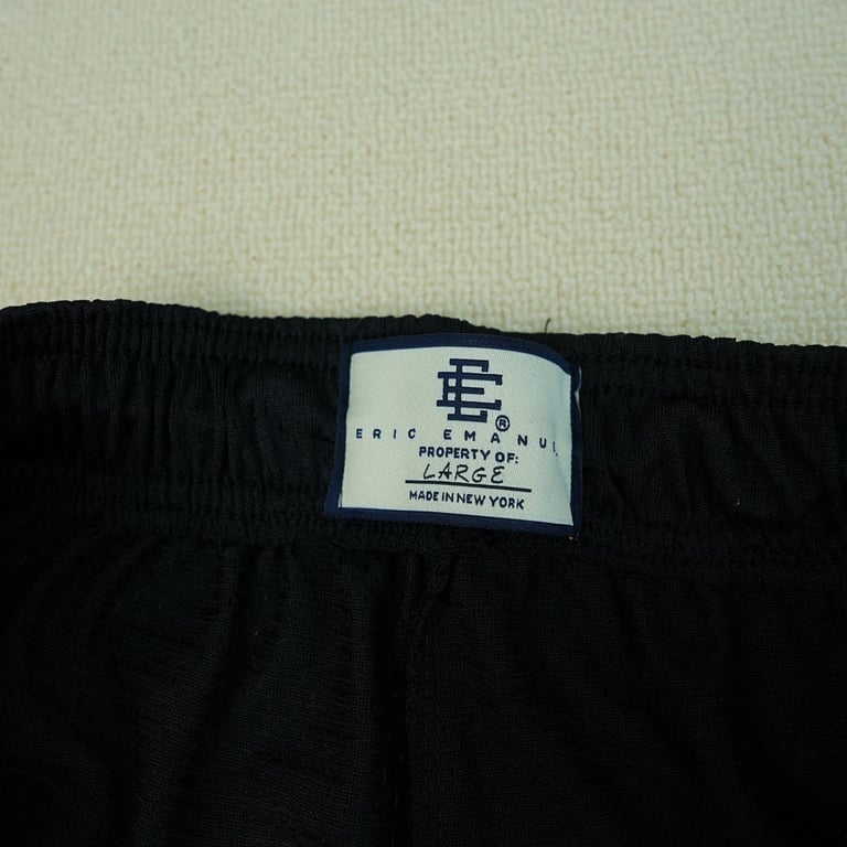 Eric Emanuel EE Basic Short Black White Yellow Split - 12