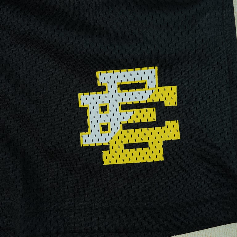Eric Emanuel EE Basic Short Black White Yellow Split - 8