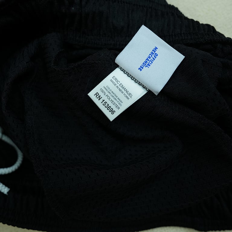 Eric Emanuel EE Basic Short Black White Yellow Split - 9