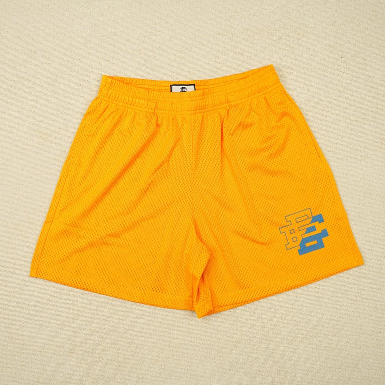 Eric Emanuel EE Basic Short Yellow/Baby Blue Split - 5