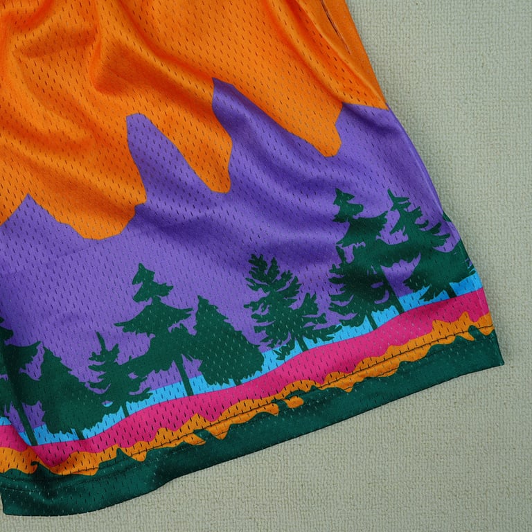 Eric Emanuel EE Basic Short (SS24) Orange/Purple - 12