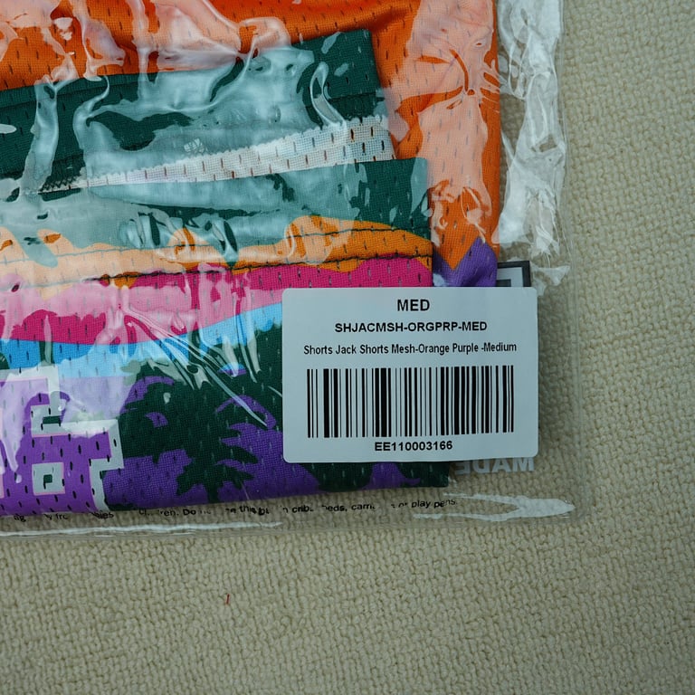 Eric Emanuel EE Basic Short (SS24) Orange/Purple - 4