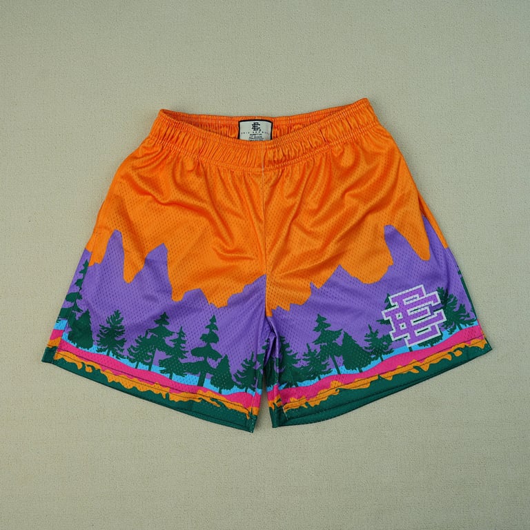 Eric Emanuel EE Basic Short (SS24) Orange/Purple - 7
