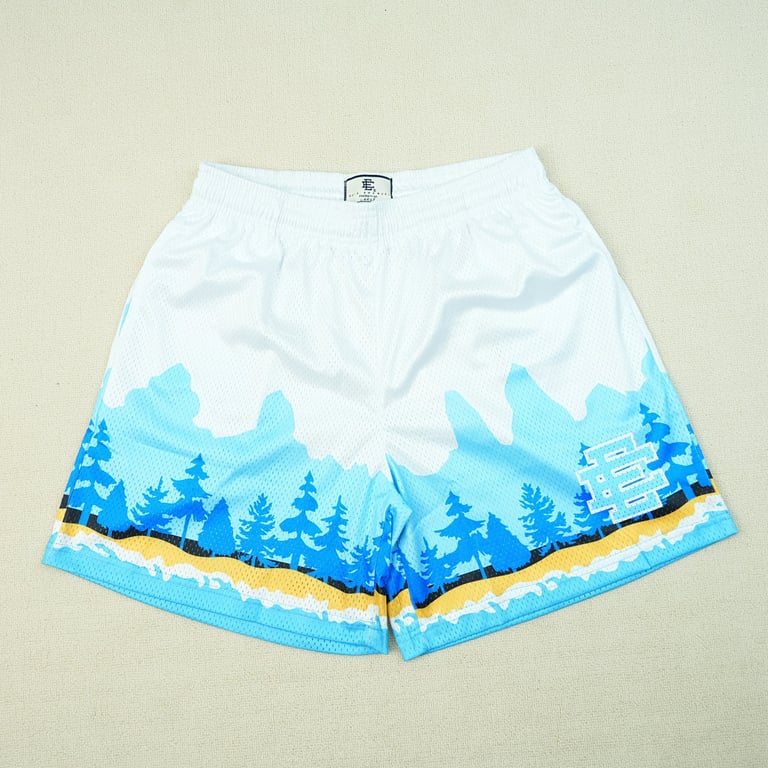 Eric Emanuel EE Basic Short White/Agua - 7