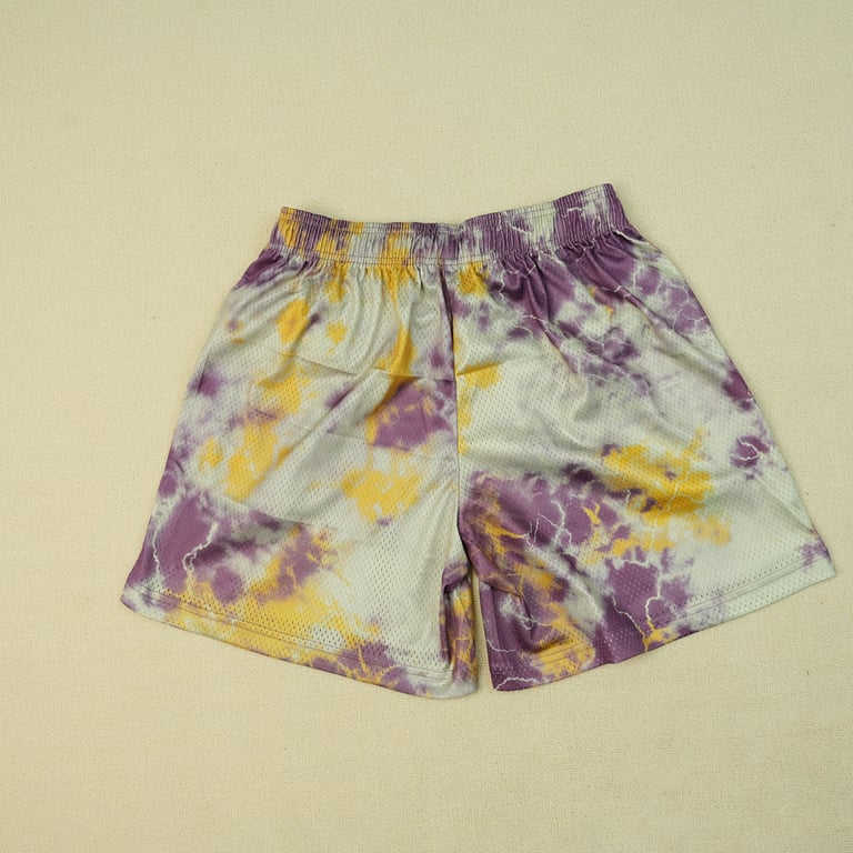 Eric Emanuel EE Basic Short Purple Tie Dye/Yellow - 17