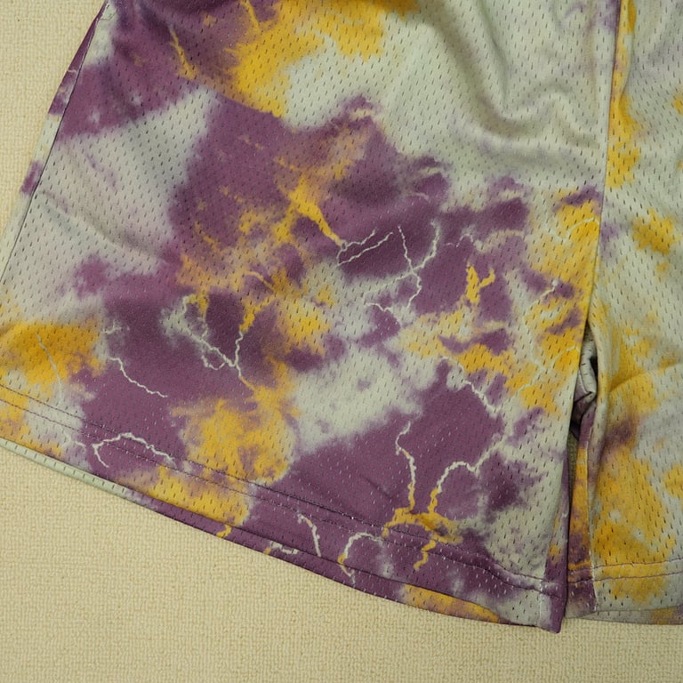 Eric Emanuel EE Basic Short Purple Tie Dye/Yellow - 8