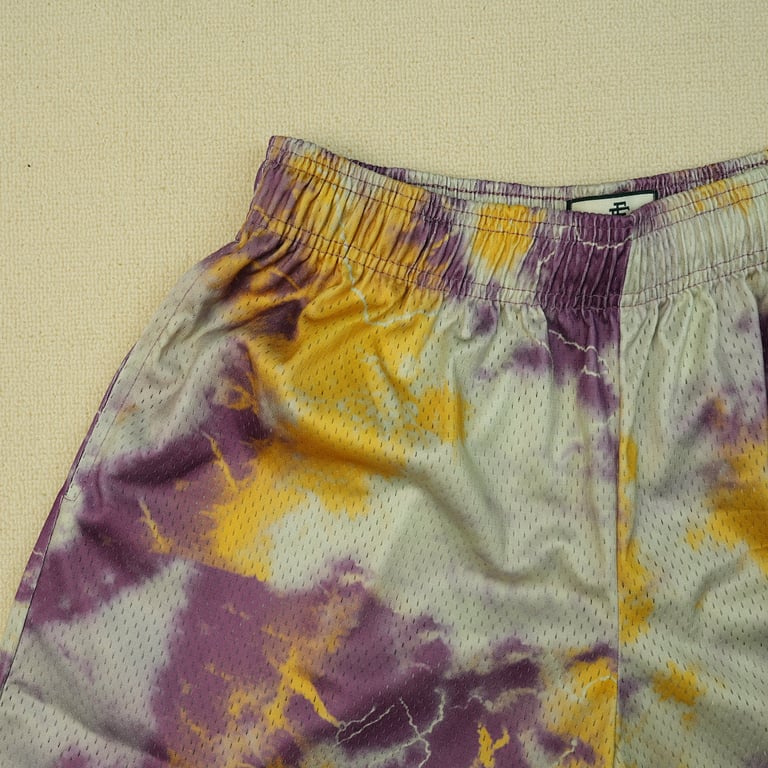 Eric Emanuel EE Basic Short Purple Tie Dye/Yellow - 9