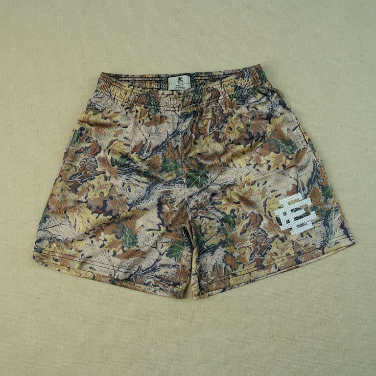 Eric Emanuel EE Basic Short Tan Leafy Camo - 7