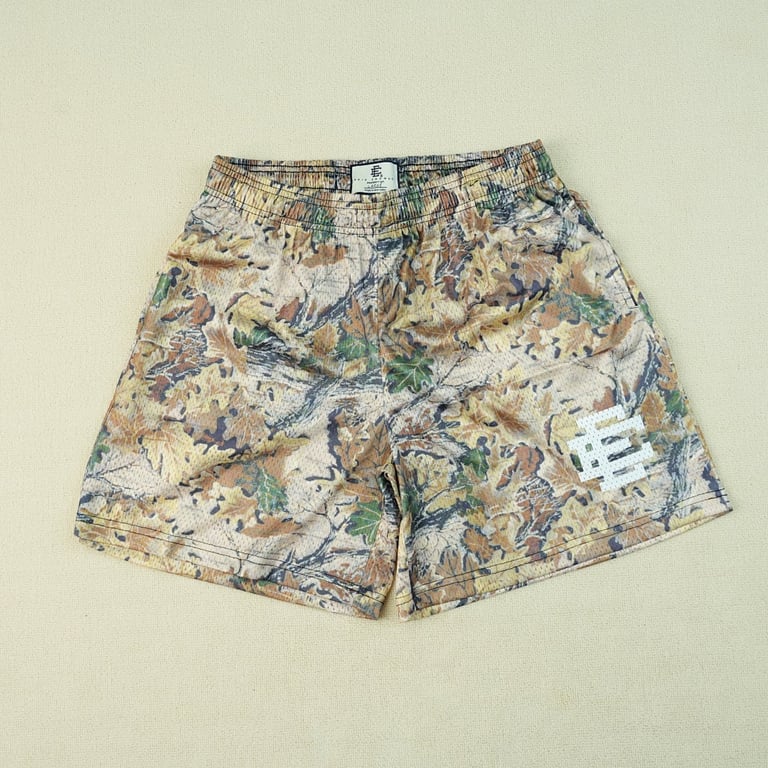 Eric Emanuel EE Basic Short Tan Leafy Camo - 8