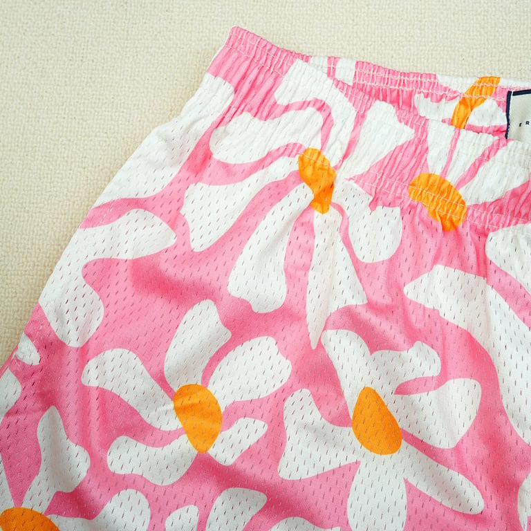 Eric Emanuel EE Basic Short Pink Daisies/Yellow - 15