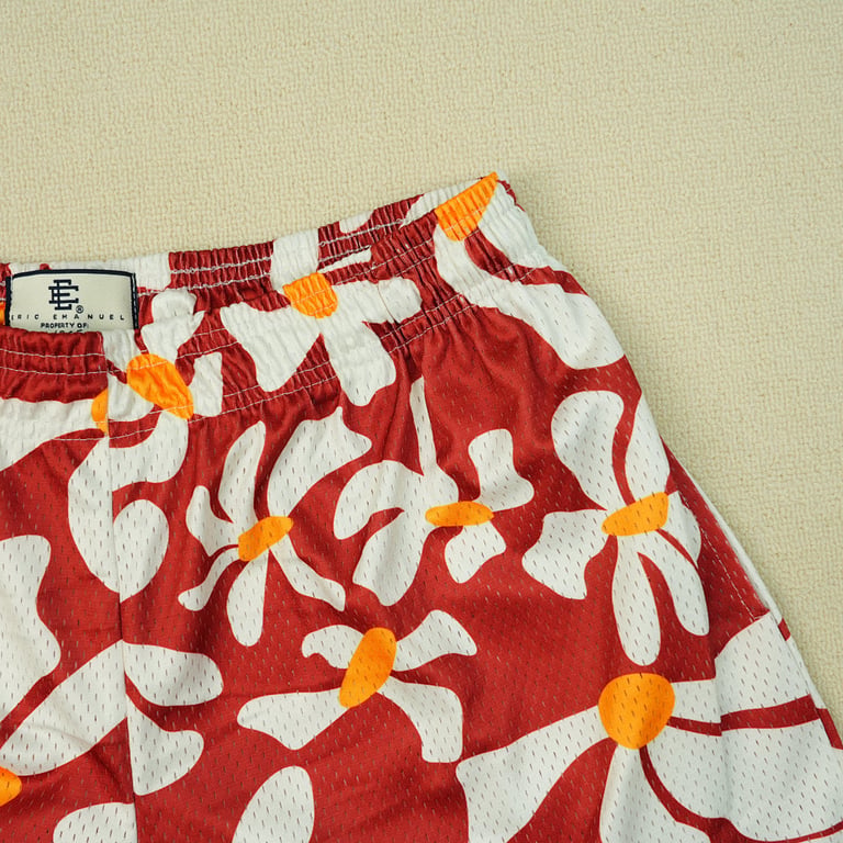 Eric Emanuel EE Basic Short Red Daisies/Yellow - 10