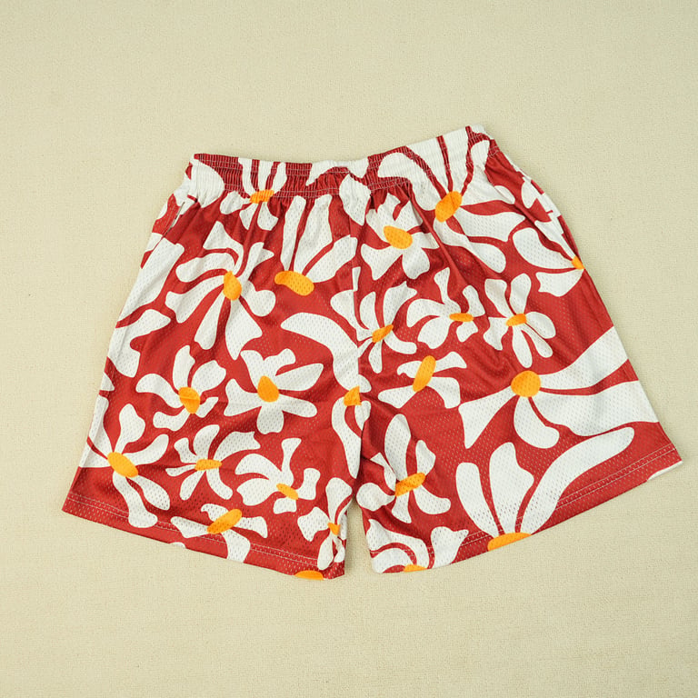 Eric Emanuel EE Basic Short Red Daisies/Yellow - 15