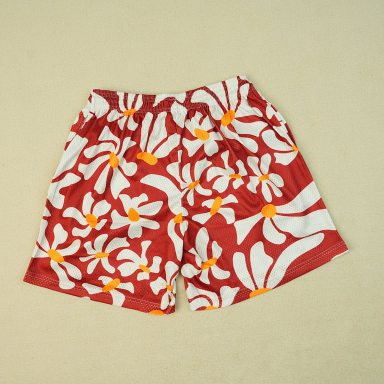 Eric Emanuel EE Basic Short Red Daisies/Yellow - 17