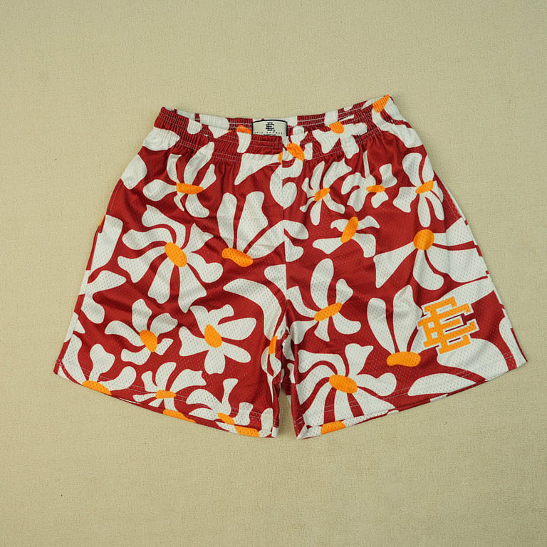 Eric Emanuel EE Basic Short Red Daisies/Yellow - 6