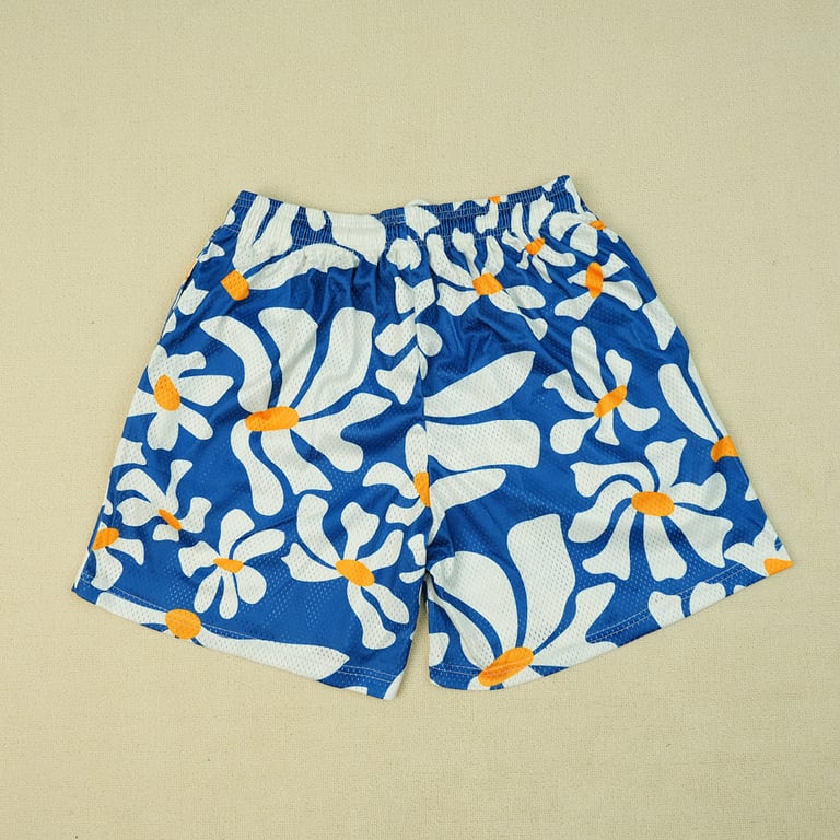 Eric Emanuel EE Basic Short Blue Daisies/Yellow - 14