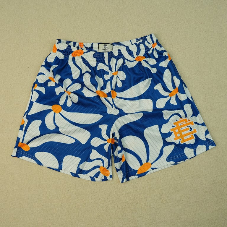 Eric Emanuel EE Basic Short Blue Daisies/Yellow - 6